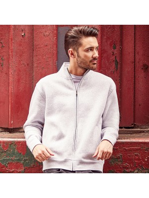 Plain Authentic sweatshirt jacket Russell 280 GSM